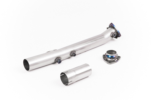 Milltek Edelstahl Ø70mm OPF-Ersatzrohr Ford Fiesta MK8 ST Typ JHH