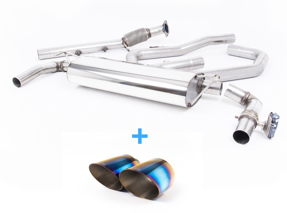 Milltek Edelstahl Duplex Racing-Komplettanlage inkl. OPF-Ersatz Hyundai i30 N Performance Fastback (Bj. 2019-2021) je 115mm rund doppelwandig abgeschrägt Titan burned: SSXHY131 Milltek Edelstahl Duplex Racing-Komplettanlage inkl. OPF-Ersatz Hyundai i30 N Performance Fastback (Bj. 2019-2021) je 115mm rund doppelwandig abgeschrägt Titan burned: SSXHY131