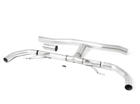 Milltek Edelstahl Duplex Racing-Komplettanlage ab OPF Mercedes A35 AMG W177 für originale Endrohre: SSXMZ130