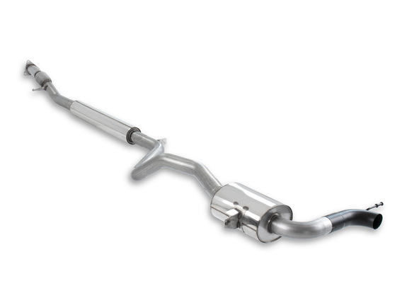 Milltek Edelstahl Sportauspuff-Komplettanlage ab Kat Renault Megane 3 Coupe RS für originalen Endrohrausgang