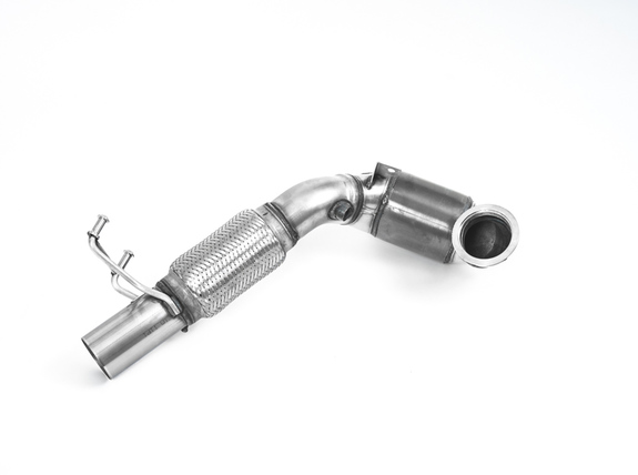 Milltek Edelstahl Downpipe mit 200-Zeller Sport-Kat Seat Leon ST Cupra 300 4drive Typ 5F: SSXSE203#1