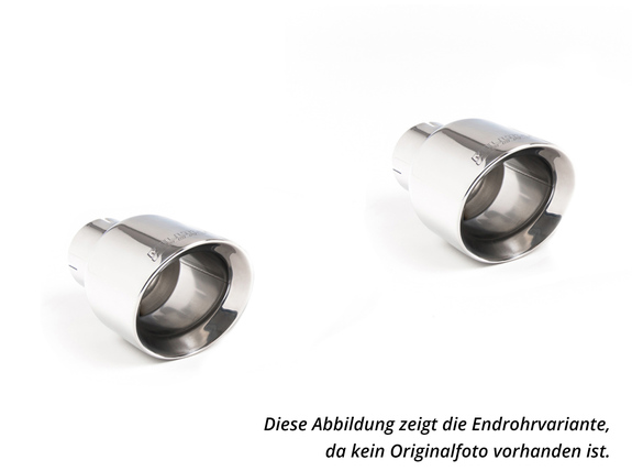 Milltek Edelstahl Duplex Sportauspuff-Komplettanlage ab Kat VW Golf 7 Variant 1.8 TSI Alltrack je 100mm rund doppelwandig abgeschrägt: SSXVW752