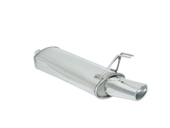 Ragazzon Edelstahl Sportauspuff inkl. Adapter auf Serie Alfa Romeo 145 Bj.94-96 115x70mm oval eingerollt: 50.0001.10ESD1