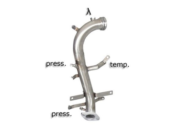 Ragazzon Edelstahl Kat- und Partikelfilter-Ersatzrohr Alfa Romeo Giulietta 2.0l JTDM: 55.0284.00#2