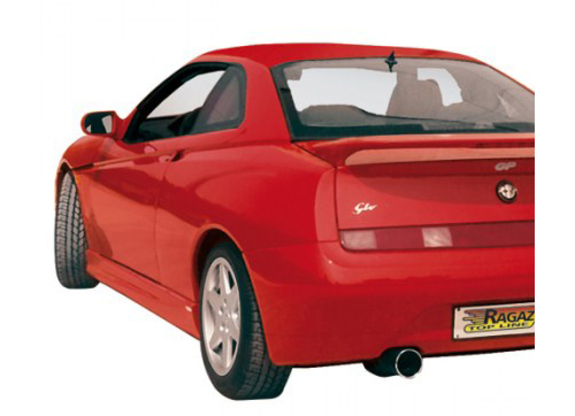 Ragazzon Edelstahl Komplettanlage ab Kat Alfa Romeo GTV Spider 916 3.0l V6 102mm rund eingerollt: 50.0004.06ANL1
