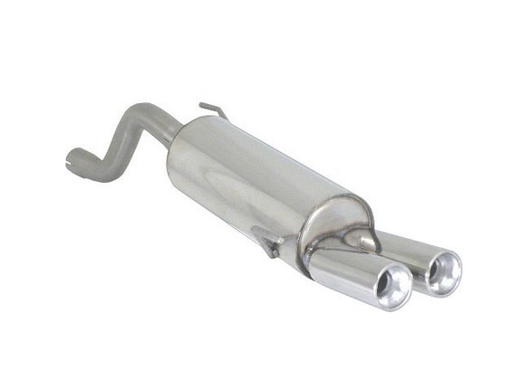 Ragazzon Edelstahl Sportauspuff Alfa Romeo MiTo 1.6 JTDM 2x80mm rund eingerollt versetzt: 50.0228.26#4