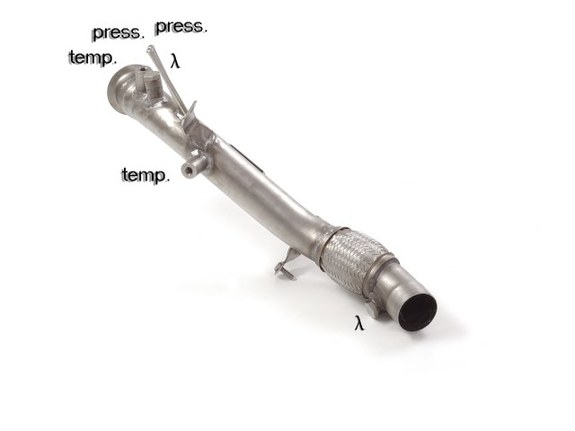 Ragazzon Edelstahl Partikelfilter-Ersatzrohr und Kat-Ersatzrohr BMW 1er F20 F21 120d: 55.0482.00#1