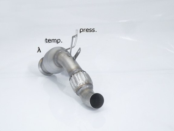 Ragazzon Edelstahl Sport-Kat inkl. Partikelfilter-Ersatzrohr BMW X5 E70 und X6 E71 180kW 225kW: 54.0254.01#3