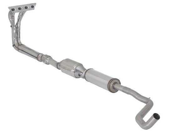 Ragazzon Edelstahl Fächerkrümmer 4 in 1 inkl. Sport-Kat u. Vorschalldämpfer Fiat 500 1.4l 16V 50mm-System: 50.0209.00#1