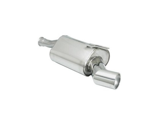 Ragazzon Edelstahl Sport-Endschalldämpfer Fiat Coupe 2.0l 20V Turbo 102mm rund eingerollt: 50.0016.06