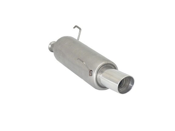 Ragazzon Edelstahl Racing-Komplettanlage ab Kat Peugeot 206 CC 2.0l 90mm rund eingerollt abgeschrägt: 18.0062.60ANLR4