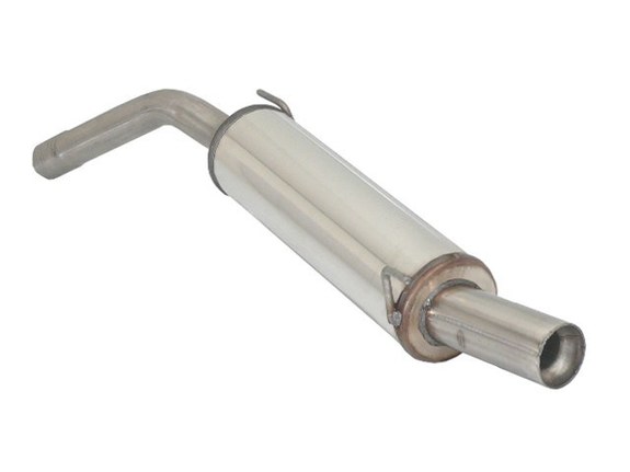 Ragazzon Edelstahl Racing-Komplettanlage ab Kat Renault Clio 1 B/C57 1.8l 2.0l 80mm rund doppelwandig: 58.0122.98ANLR