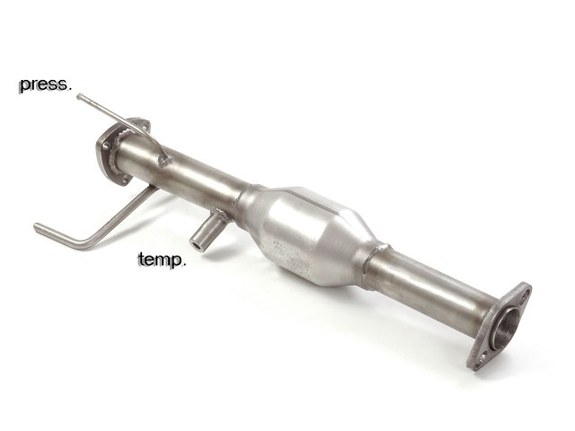 Ragazzon Edelstahl Sport-Kat inkl. Partikelfilter-Ersatzrohr Suzuki SX4 4WD 1.9l TD: 54.0200.01#2