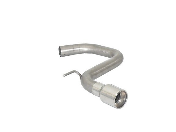 Ragazzon Edelstahl Endrohrbogen VW Golf 6 1.6l TDI 90mm rund eingerollt: 50.0352.05