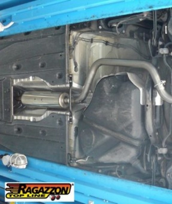 Ragazzon Edelstahl Vorschalldämpfer VW Golf 7 1.4 TSI 60mm-System