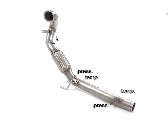 Ragazzon Edelstahl Ø76mm Downpipe mit Kat-Ersatzrohr inkl. OPF-Ersatz VW Golf 7 GTI Performance Facelift inkl. TCR (Mod. mit OPF): 55.0796.00 Ragazzon Edelstahl Ø76mm Downpipe mit Kat-Ersatzrohr inkl. OPF-Ersatz VW Golf 7 GTI Performance Facelift inkl. TCR (Mod. mit OPF): 55.0796.00