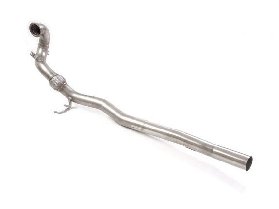 Ragazzon Edelstahl 76mm Downpipe inkl. Kat-Ersatzrohr VW Golf 7 R
