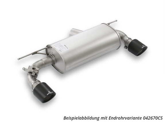 Remus Edelstahl Duplex Sportauspuff-Komplettanlage ab Kat BMW 1er F20 F21 M140i inkl. Endrohrsatz nach Wahl