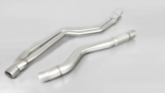 Remus Edelstahl Mittelschalldämpfer BMW 3er F30 F31 320i 330i: 0865140400#1