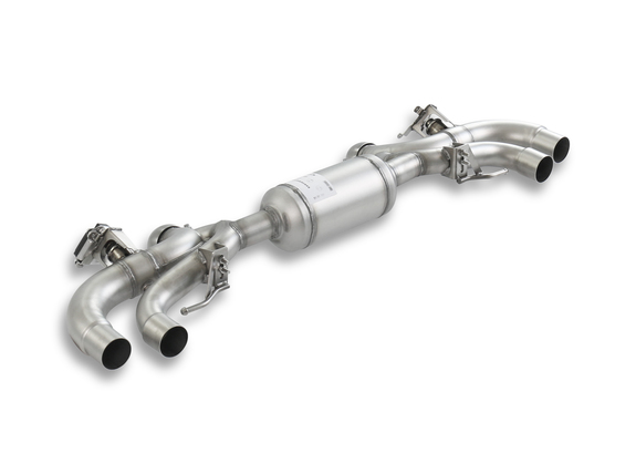 Remus Edelstahl Duplex RACE Sportauspuff inkl. Klappensteuerung BMW 3er M340i G20 G21 Limousine u. Touring: 0851201500#1