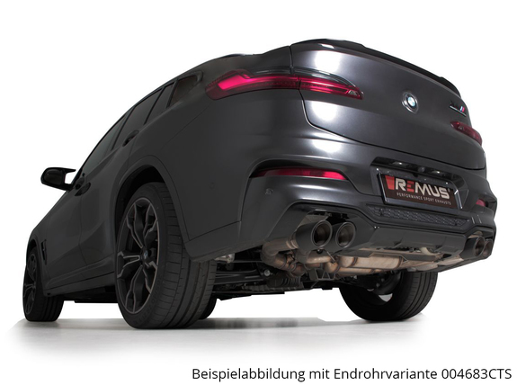Remus Edelstahl Duplex RACE Sportauspuff BMW X4 M Competition F98 ab Bj.2019 inkl. Endrohrsatz nach Wahl: 0863191500ESD2