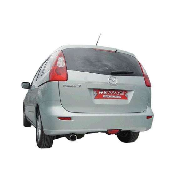 Remus Edelstahl Sportauspuff Mazda 5 Van 92x78mm viereckig eingerollt: 4560060501 Remus Edelstahl Sportauspuff Mazda 5 Van 92x78mm viereckig eingerollt: 4560060501
