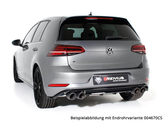 Remus Edelstahl Duplex Sportauspuff-Komplettanlage ab OPF Ø76mm VW Golf 7 R Facelift (Mod. mit OPF) 4motion 300PS inkl. Endrohrsatz nach Wahl: 9540191500ANL Remus Edelstahl Duplex Sportauspuff-Komplettanlage ab OPF Ø76mm VW Golf 7 R Facelift (Mod. mit OPF) 4motion 300PS inkl. Endrohrsatz nach Wahl: 9540191500ANL