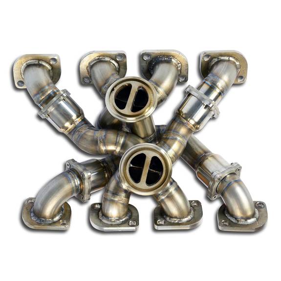 Supersprint Edelstahl Fächerkrümmer für Serien Turbo BMW F12/F13 u. F06 M6: 986701#2