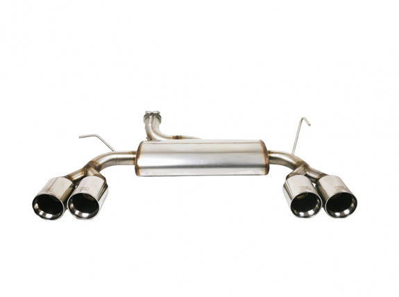 Ulter Edelstahl Duplex Sportauspuff Jeep Wrangler JK 2.8l CRD je 2x100mm rund doppelwandig gerade: 136-402-16-P