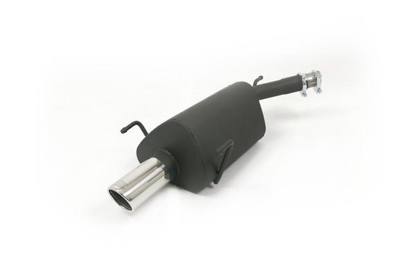 Ulter Sportauspuff Opel CORSA C 1.0-1.4 1.7 CDTi 80mm rund eingerollt abgeschrägt mit Absorber: 120-109-80RS