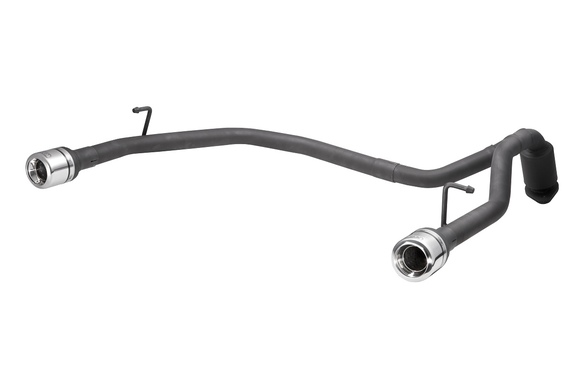 Ulter Duplex Sportauspuff Toyota YARIS 3 2011- 80mm rund eingerollt gerade mit Absorber: 128-311-07-2