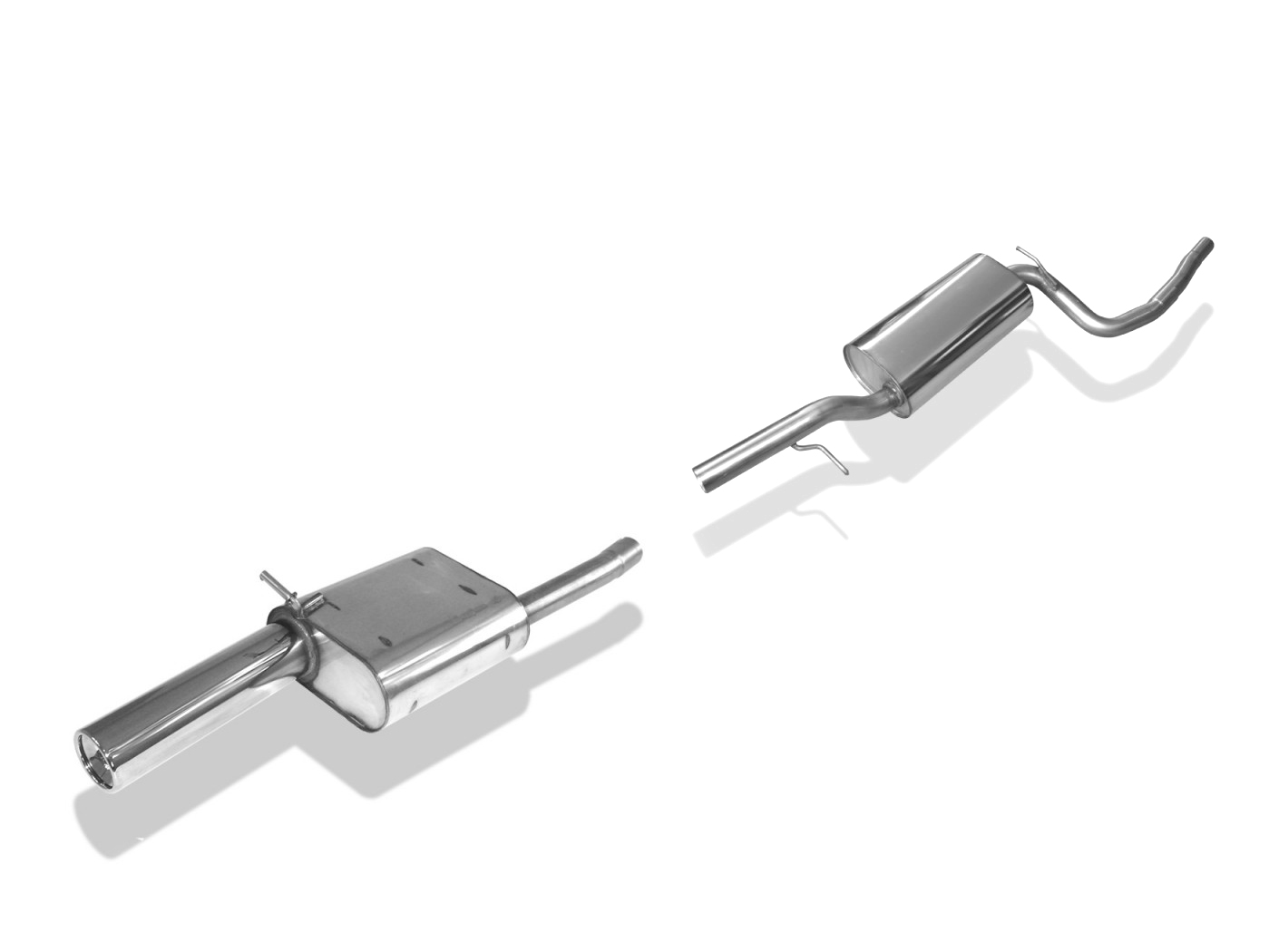 thumbnail image 2 of Rear Muffler End Pot Exhaust For Ford Focus DNW Station Wagon 1.8 16V (up To 9/04) - Edex/Polmo 08.654 2 of 5