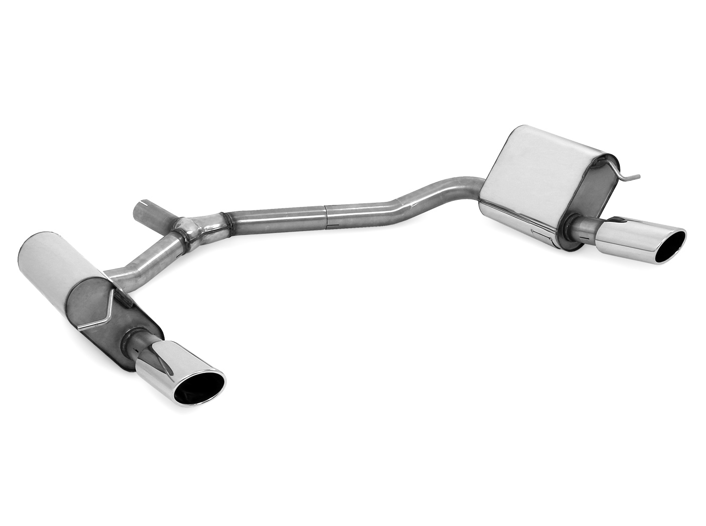FOX Duplex Endrohrgeweih Für Mercedes M-Klasse W163 ML – Oval Eingerollt, 115x85mm, Edelstahl FOX Duplex Endrohrgeweih Für Mercedes M-Klasse W163 ML – Oval Eingerollt, 115x85mm, Edelstahl